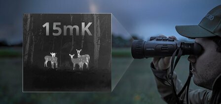 HIKMICRO Habrok Pro HX60LS &ndash; Professionele 4K Multispectraal Warmtebeeld Verrekijker