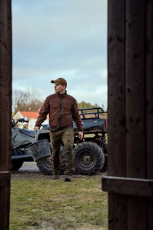 102500154 Harkila kamko green/bordeaux