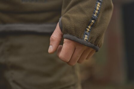 202501019 Kamko fleece Dark antique bronze/Willow green