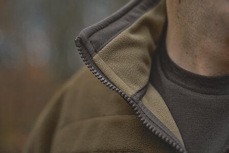 202501019 Kamko fleece Dark antique bronze/Willow green