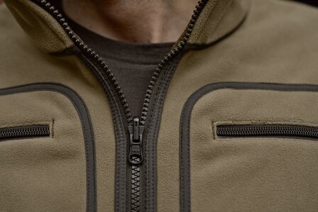 202501019 Kamko fleece Dark antique bronze/Willow green