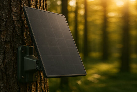 HIKMICRO SP5000 Solar Panel | Zonnepaneel voor M15 Trail Camera &ndash; 5000 mAh, IP66, 5W