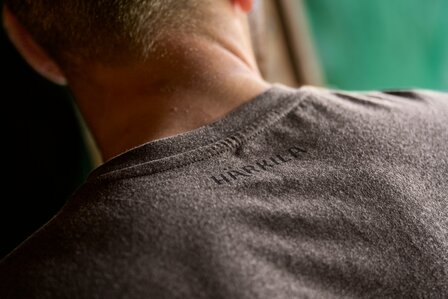 H&auml;rkila Identity S/S T-Shirt - Brown Melange