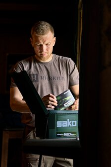 H&auml;rkila Identity S/S T-Shirt - Brown Melange