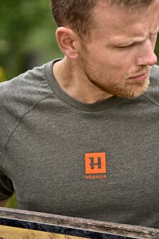H&auml;rkila Instinct S/S T-Shirt - Green Melange