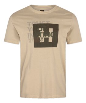 H&auml;rkila Heim S/S T-Shirt - Pure Cashmere