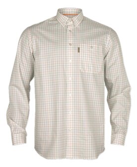 H&auml;rkila Portfield L/S Shirt - Mandarin Check