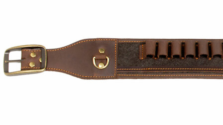 AKAH Patroneng&uuml;rtel B&uuml;ffel-Leder mit Loden