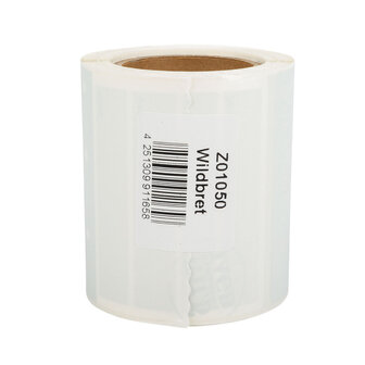 Landig jachtetiketten Z01050 voor vacu&uuml;mzakken &ndash; etiketten voor wildvlees en wildbraad