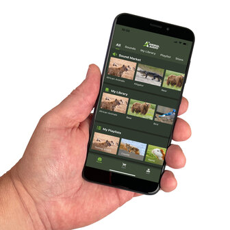HELLION+ Programmeerbare vossen en ganzen geluidsslokker  met Bluetooth en GCX+ Afstandsbediening