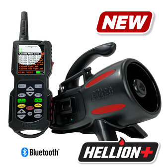 HELLION+ Programmeerbare vossen en ganzen geluidsslokker  met Bluetooth en GCX+ Afstandsbediening