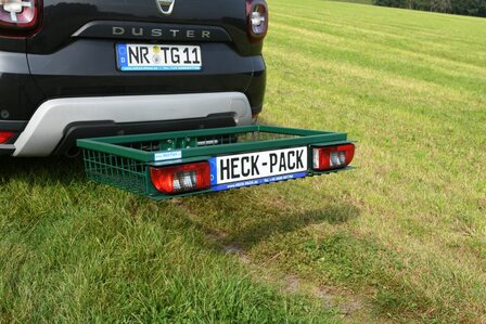 HECK-PACK verlichtingsset met gepoedercoate aluminium beschermkap 