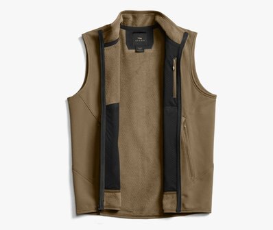 Sitka Alpha Fleece Vest - Coyote	