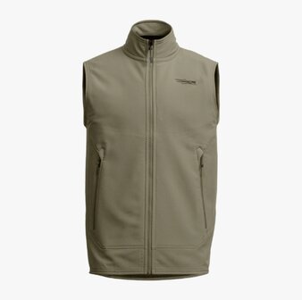 Sitka Alpha Fleece Vest - Dark Green Sage