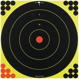 Shoot-N-C 17.25&quot; Targets 44 cm 12 stuks