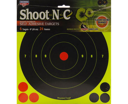 Shoot-N-C 8&quot; Targets 20 cm 6 stuks 