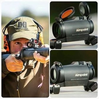 Aimpoint Micro H-2 met Blaser zadel montage