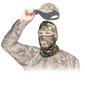 PS6738&nbsp;Primos Stretch fit volledige gezichtsmasker, Realtree&reg; AP green