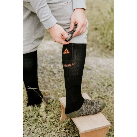 ALPENHEAT Verwarmde Sokken FIRE-SOCKS RC WOL - Met Afstandsbediening