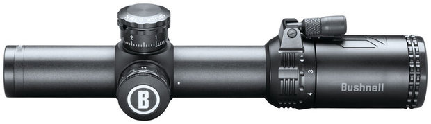 Bushnell 1-4x24mm AR Optics Riflescope Illuminated BTR1 Black 30mm, .223