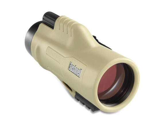 Bushnell 10x42 Legend Ultra HD Tan Monocular Mil-Ret, ED Glass, UWB Kijker