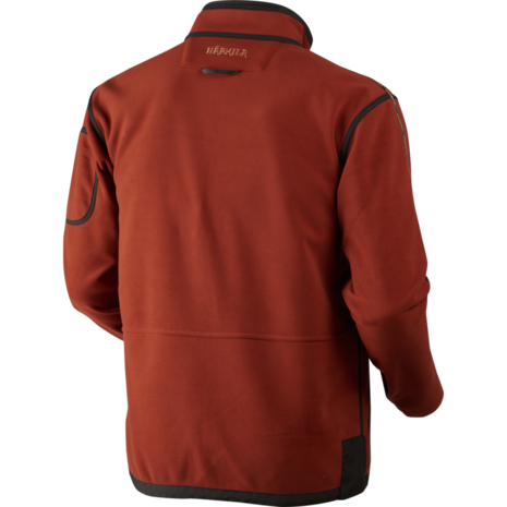 Härkila Kamko fleece Jacket Burnt orange/Shadow brown​​​​​​​