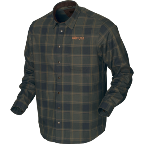 Harkila Metso Active shirt Willow green check