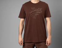 Graphic T-shirt 2-pack, Willow green/Burgundy 