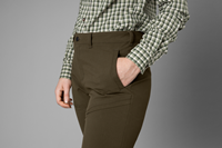 Retrieve Light Trousers Women, Dark warm olive