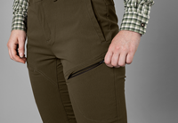 Retrieve Light Trousers Women, Dark warm olive