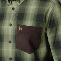 Akkan Shirt, Duffel green