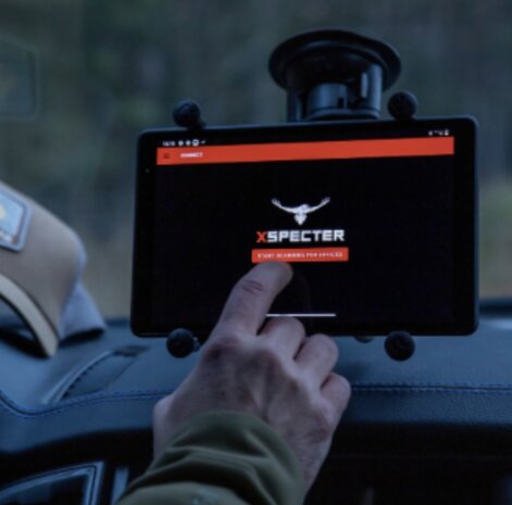  Xspecter Tripod T-Crow XR-ll Set incl. warmtebeeldapparaat en tablet