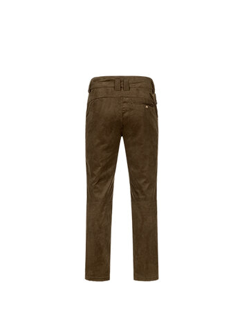 Blaser Suede Broek Marlon, donker bruin