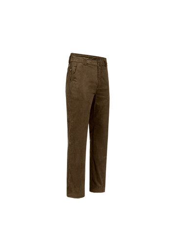 Blaser Suede Broek Marlon, donker bruin