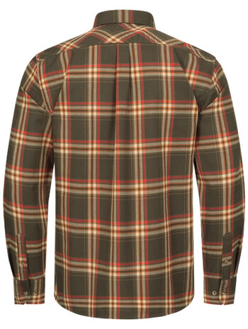 Blaser Shirt Sebastian, brown/red checked