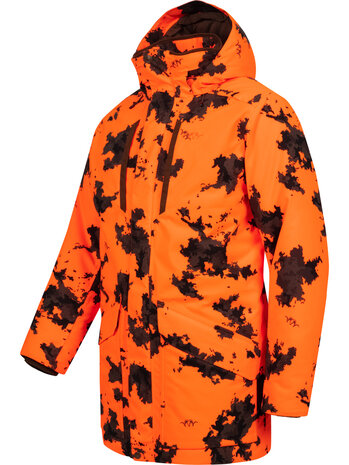 Down WP Jacket Janus, Blaze orange camo