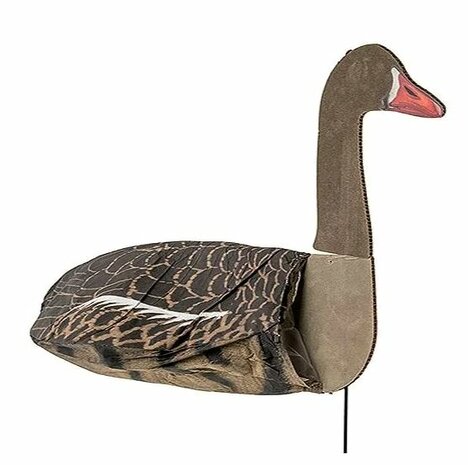 Sillosocks Pink Foot/Grey Lag Goose Head Up  grauwe gans kijkend 