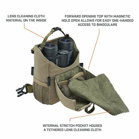 Bushnell Vault Modular Optics Protection System Binocular Pack