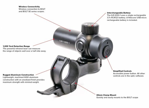 Infiray ILR-1200-1 laser rangefinder tube serie