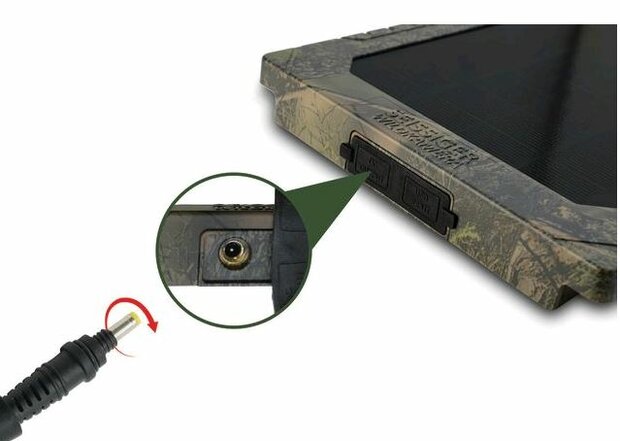 Seissiger zonnepaneel voor Seissiger wildcamera's