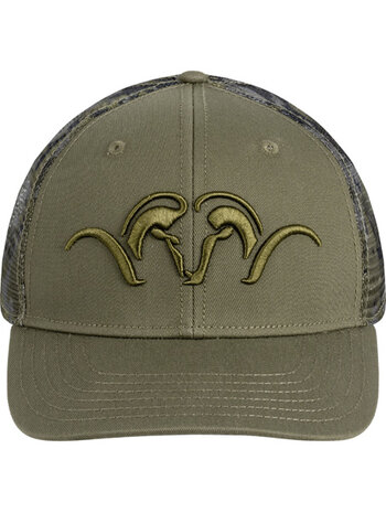 Blaser Mesh camo pet donker olijf kleur.