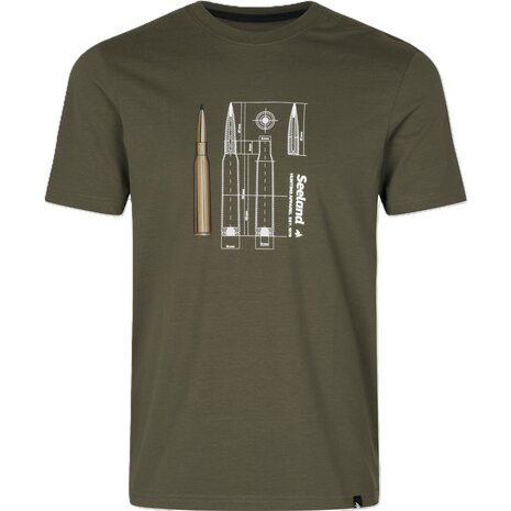 Bullet T-Shirt - Grape leaf