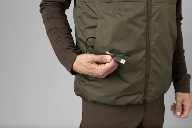 Härkila Clim8 Base Waistcoat - Willow green