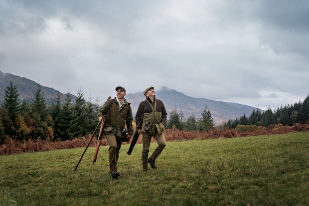 Härkila Rannoch HWS Shooting Jacket - Willow green