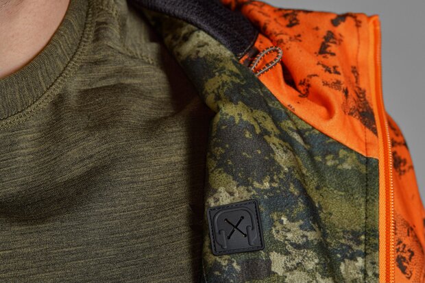 Seeland Vantage Jacket - InVis green/InVis orange blaze