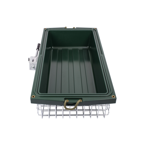 Gehetec Wilddrager 122 MAXI  met snelsluiting en wildbak incl. 2 rubberen spanners