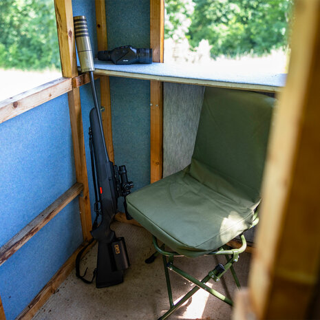 EUROHUNT Swivel -360° Blind Chair – De Ultieme Draaibare Jachtstoel