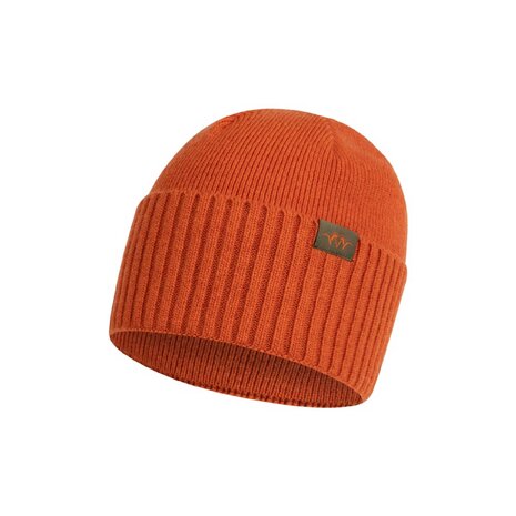 242014-028/327 Blaser Rib beanie Bob pure blaze orange