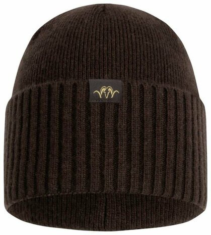 242014-028/657 Blaser Rib beanie Bob dark brown