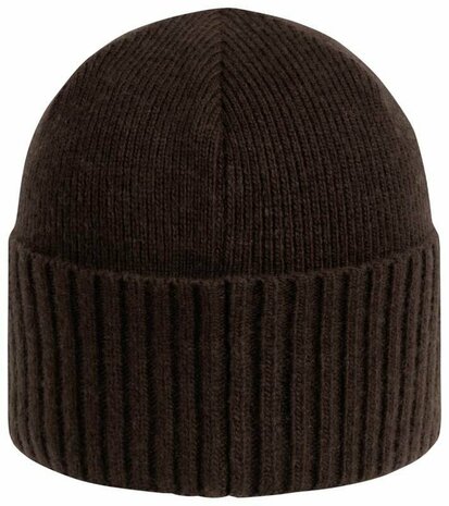 242014-028/657 Blaser Rib beanie Bob dark brown